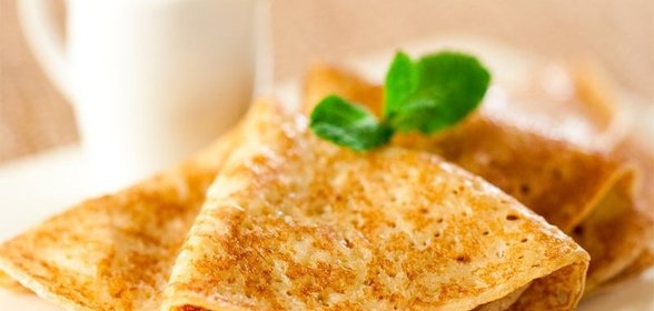 Блины с сухими дрожжами
