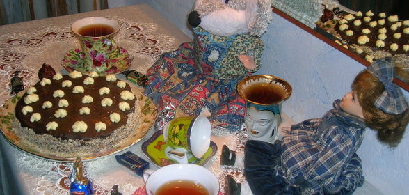 Тыквенный торт с сырным кремом, орехами и шоколадом
