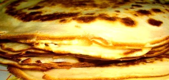 Блины с медом