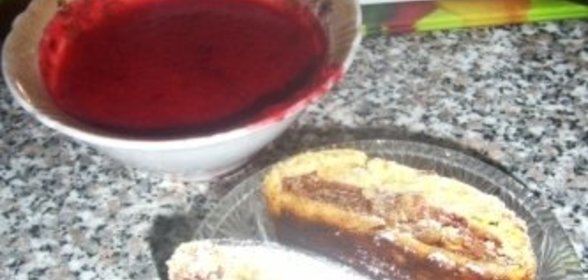 Печенье в печенье с орешками и еще кое-чем