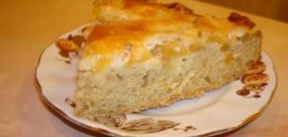 Пирог с манго