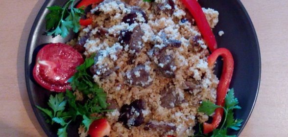 Баранина с кус-кусом
