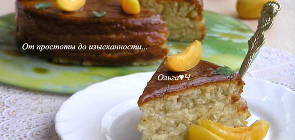 Торт Дыня и лимон