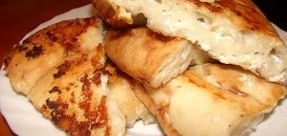 Жареный лаваш а-ля гренки