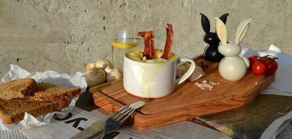 Яйца в стиле Плейбой