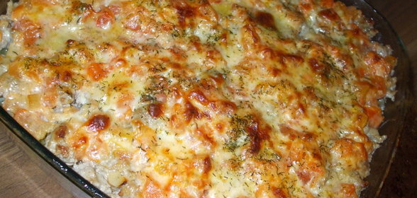 Запеканка с цукини