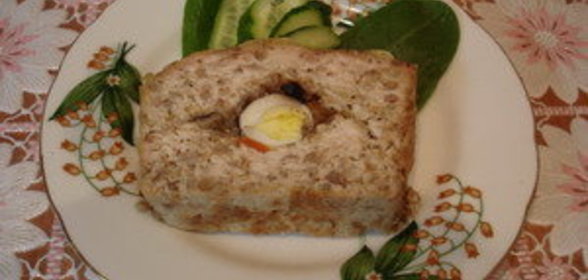 Куриная запеканка С сюрпиризом! (вариант)