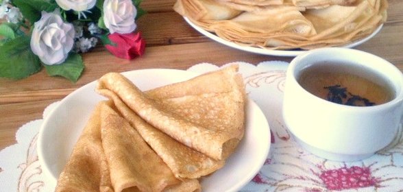 Блинчики без дрожжей