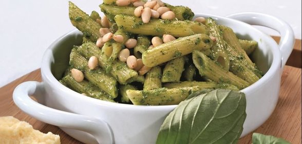 Пенне с соусом песто