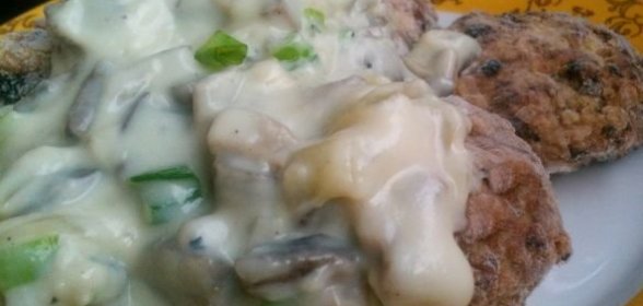 Грибной белый соус