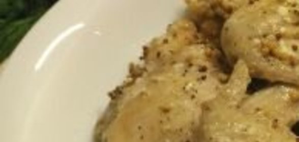 Курица в горчично-соевом маринаде