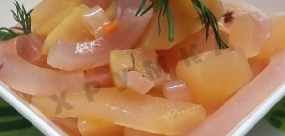 Кабачки с перцем на зиму