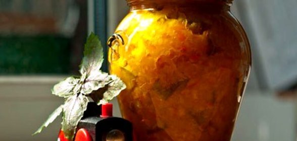 Варенье из кабачков и апельсинов