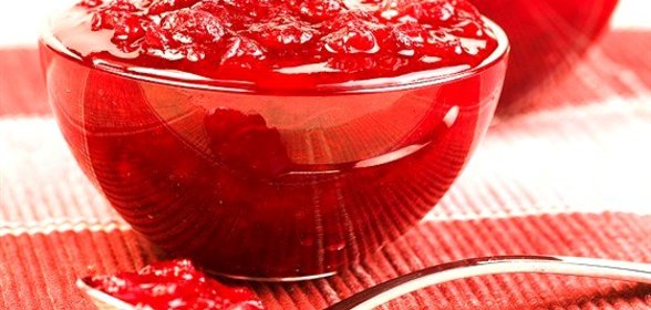 Соус из красных апельсинов и клюквы