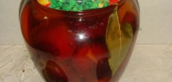 Маринованные сливы на зиму