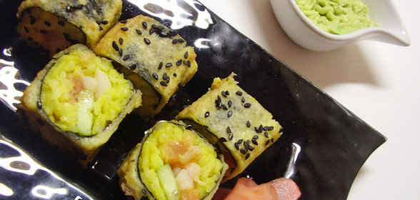 Жареные роллы