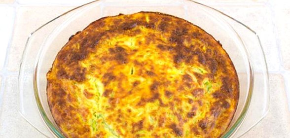 Запеканка из кабачков с сыром