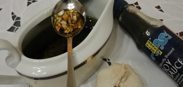 Чесночно-соевый соус