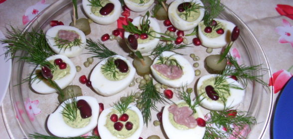 яица фаршированные