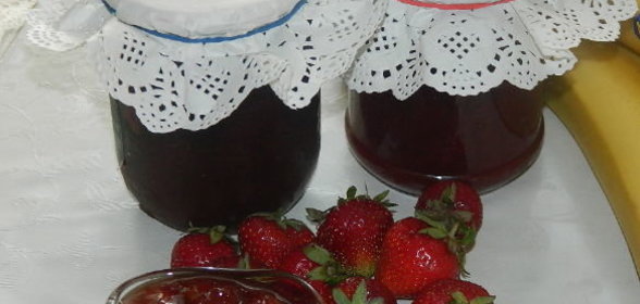 Клубнично-банановое варенье