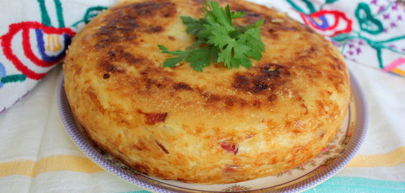 Кугелис по-литовски (картофельная бабка)