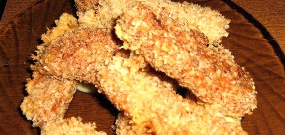 Cырные палочки в панировке