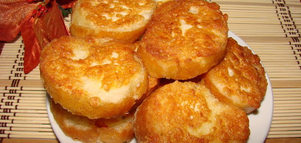 Гренки с плавленным сыром (еще одни вариант гренок )