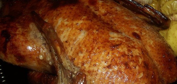 Утка С ЯБЛОКАМИ и в соусе из красного вина