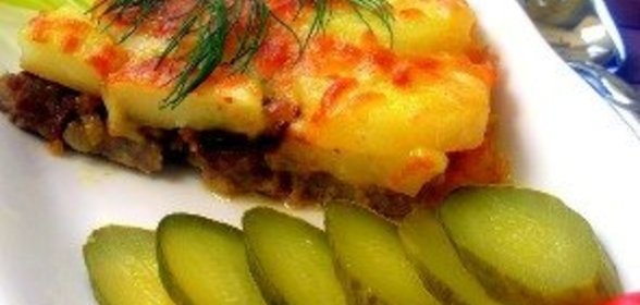 Открытый пирог с курагой