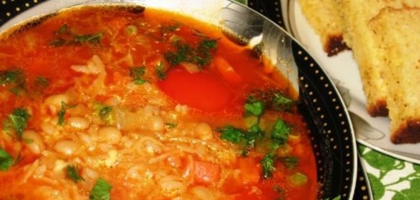 Жареные грибы с чесноком