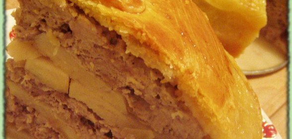 Язык в сметанном соусе