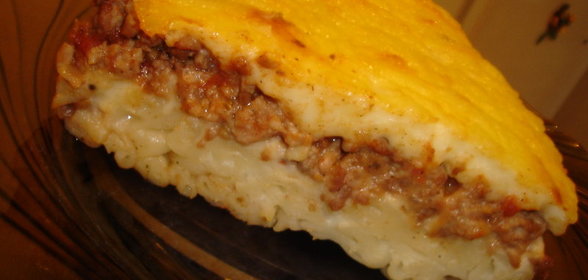 Запеканка с фаршем и макаронами