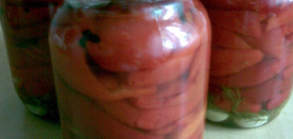 Консервированный сладкий перец