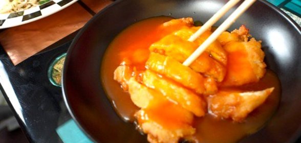 Кисло-сладкий китайский соус для мяса