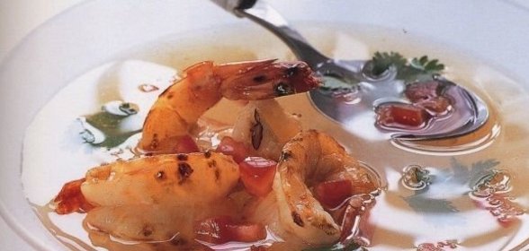 Сметанный соус с хреном и яблоками