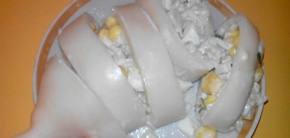 Фаршированный кальмар