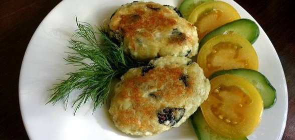 Вегетарианские рыбные котлеты