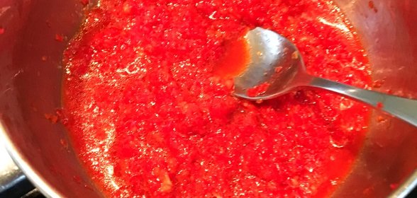 Соус из перцев чили