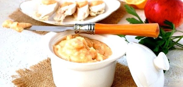 Яблочно-горчичный соус