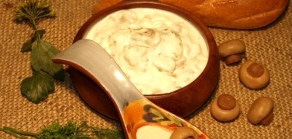 Грибной белый соус