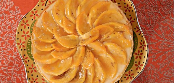 Чизкейк с хурмой