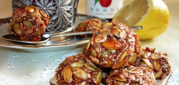 Печенье Вишневая лакомка с низкокалорийным конфитюром Darbo (без сахара,жиров и муки!!!)