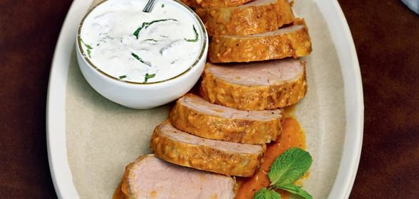 Свиная вырезка в перечном маринаде