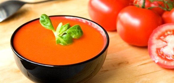 Гаспачо с винным уксусом