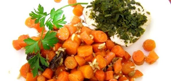 Морковь, тушенная с рисом