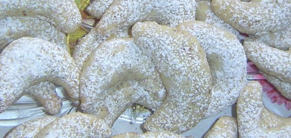 Рождественское печенье Ванильный рожок