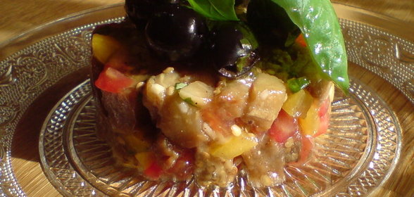 Баклажановый тартар