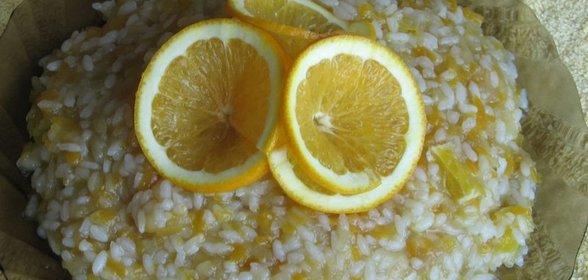 Кашка с яблоком, тыквой и апельсинкой