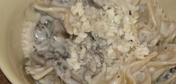 Грибной соус к пасте