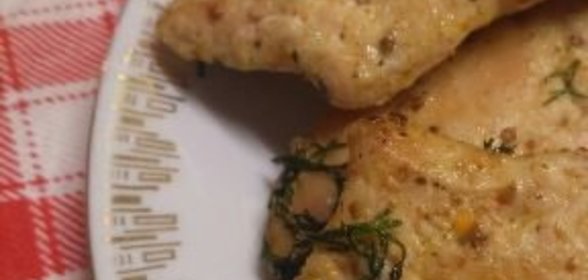 Сухарики с лимонной цедрой